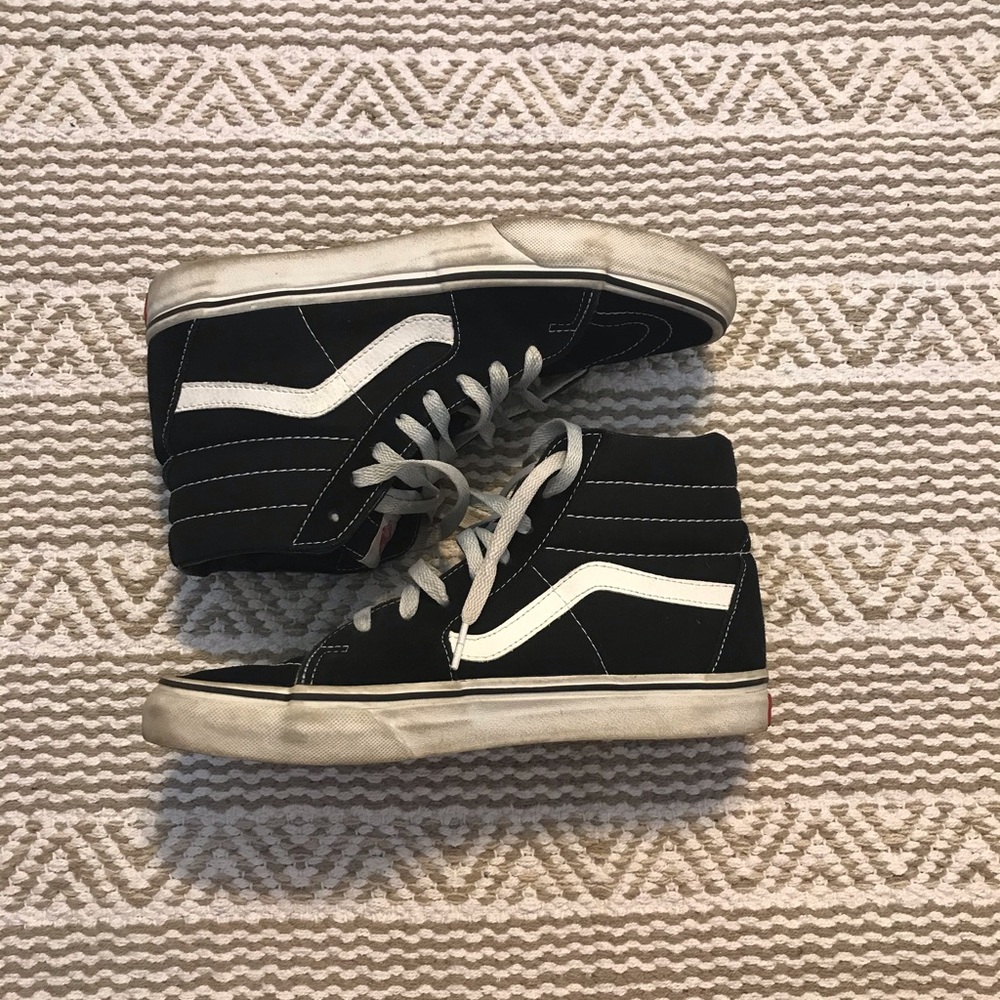 Black High Top Vans